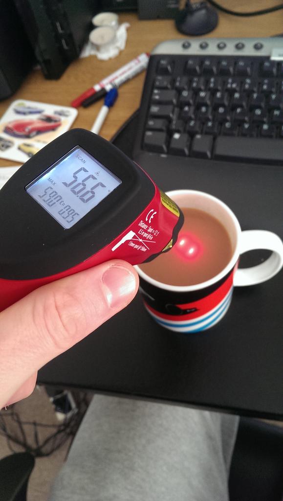 McKeeMSport's tweet photo. Still a bit too hot for me #EngineerEverything http://t.co/3hK9Drnygl