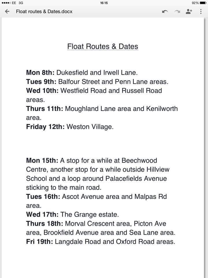 RuncornSanta's tweet image. Just letting you know where the elves, Rudolph and I are going to be this week #christmasfloat #Runcorn #hohoho