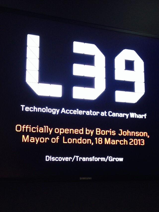 raratsch's tweet photo. Europe's largest #accelerator space http://t.co/7N4WlKhHB1 @Level39CW Discover Transform Grow close to @followECIA http://t.co/dPxqgffQpr