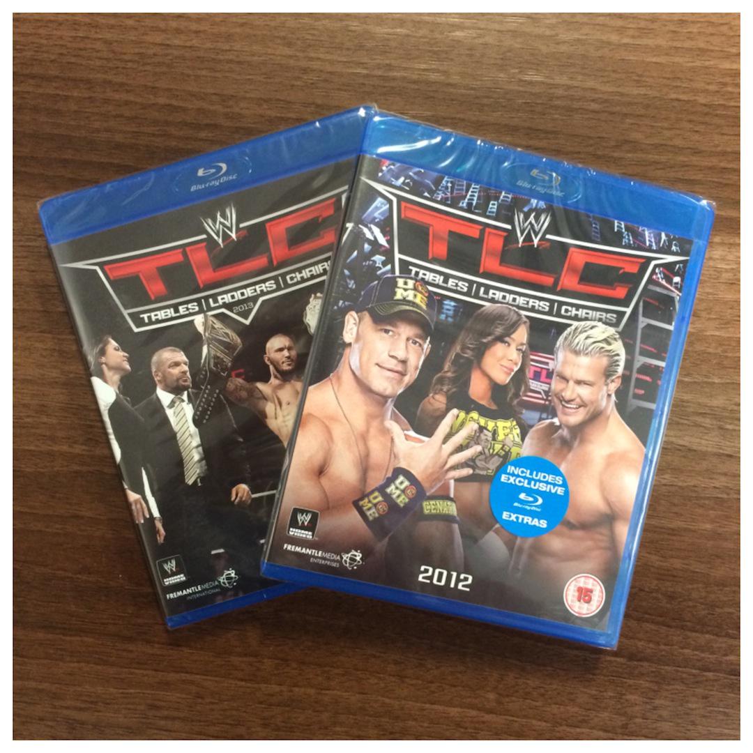WWENetflixNews's tweet image. COMPETITION~! For a chance to win #WWETLC '12 &amp;amp; '13 on Blu-ray, follow us+RT this before 5:30pm today. (EU only.)
