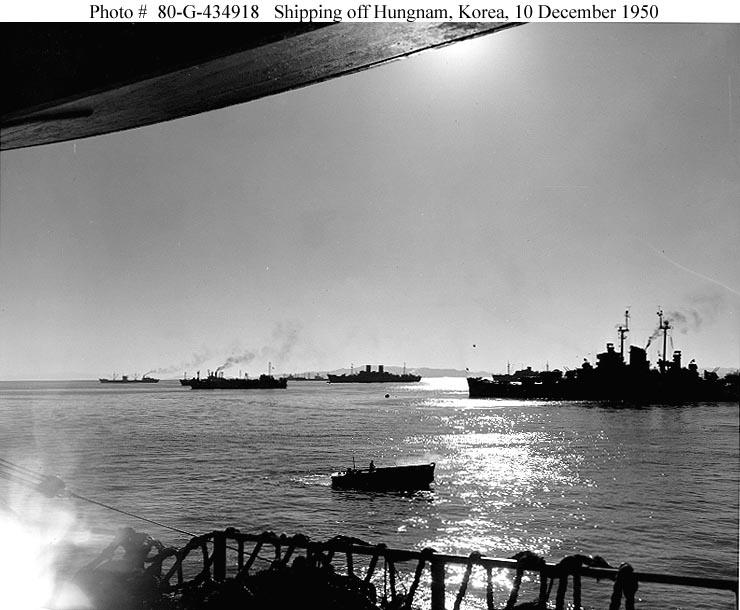 11Dec1950 #1stMarDiv makes it to #Hungnam having fought their way out of the #ChosinReservoir #SemperFi #FrozenChosin