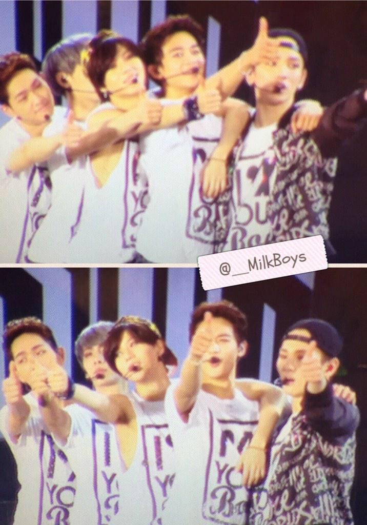 JustTwoMin's tweet photo. I love you ❤️ _MilkBoys 😘 #2min #JAT2014 http://t.co/Kt0s0lgKxv