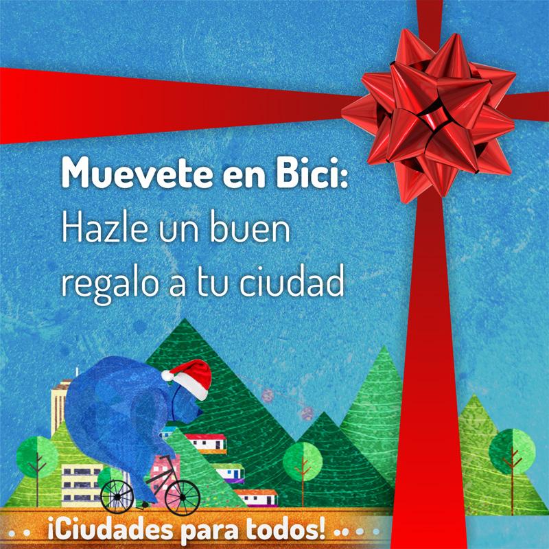 FMbici's tweet photo. Esta navidad, hazle un regalo a tu ciudad: ¡muévete en bici! #FMB4 http://t.co/483f1g31JE