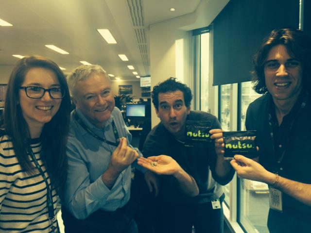 AmberCHayward's tweet image. Met @QuickBooksUK customer Ollie founder of @nutsunuts and gave the team some lovely Wasabi Peanuts #ilovewasabi
