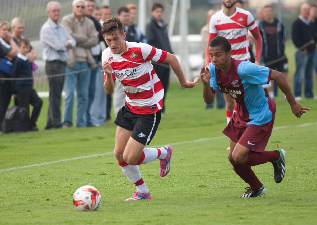 drfc_official's tweet photo. "I had to look twice at the team sheet" @bilwhitehouse96 on his full professional debut #DRFC http://t.co/D7AL5VBEEJ http://t.co/Cn9uWblc22
