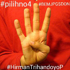 #pilihno4 #HirmanTrihandoyoP #BEMJPGSDON