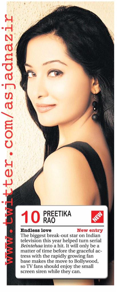 HarshPreeFC's tweet photo. @preetikatweets voted as 10th sexiest Asian woman
 #SexyList2014 http://t.co/4DOuwG04ca