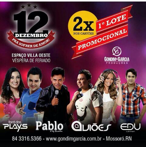 RNShows's tweet image. Amanhã tem Mossoró-RN  Pablo do Arrocha, Aviões e mais Forró dos Plays @AvioesdoForro_  @pabloarroxa