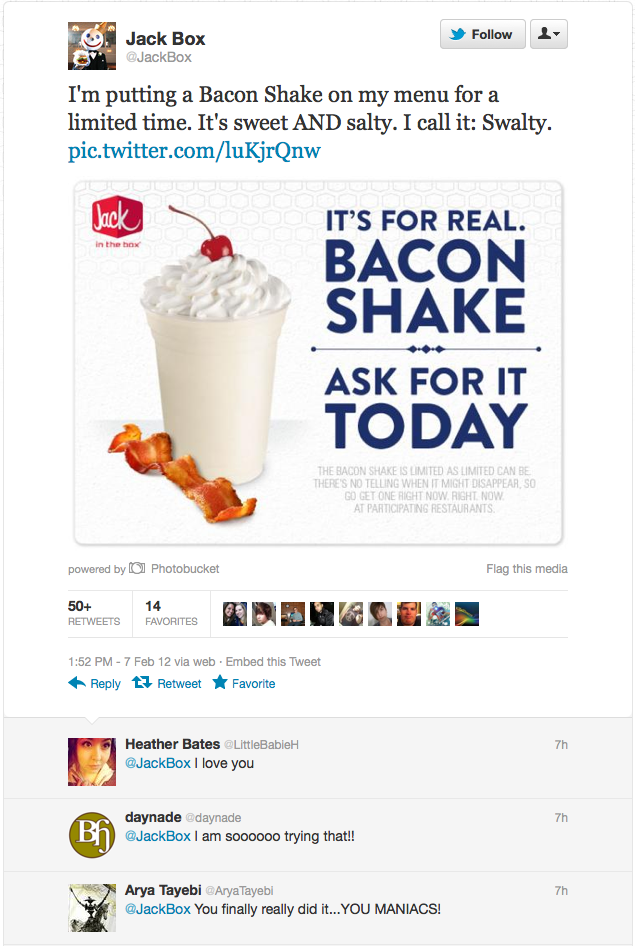 OldPhotosBacon's tweet photo. .....#Baconshake #Bacon http://t.co/DiDCiGKbUe
