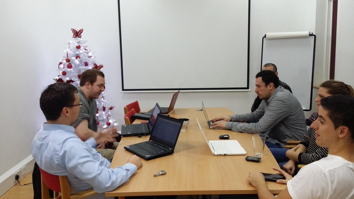 gibraltargolang's tweet image. Very Christmassey #GibraltarGoLang meetup thanks to @easyoffice #Gibraltar