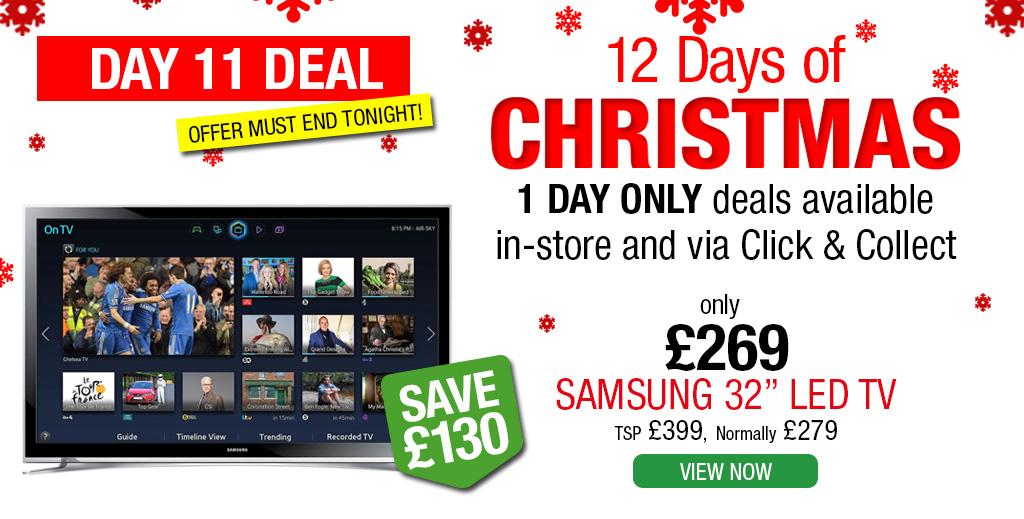 HughesDirect's tweet photo. Don't forget our #DealoftheDay with Hughes 12 days of Christmas promotion, must end tonight! http://t.co/Ai5udNIkDM http://t.co/xGbaHx6ElW