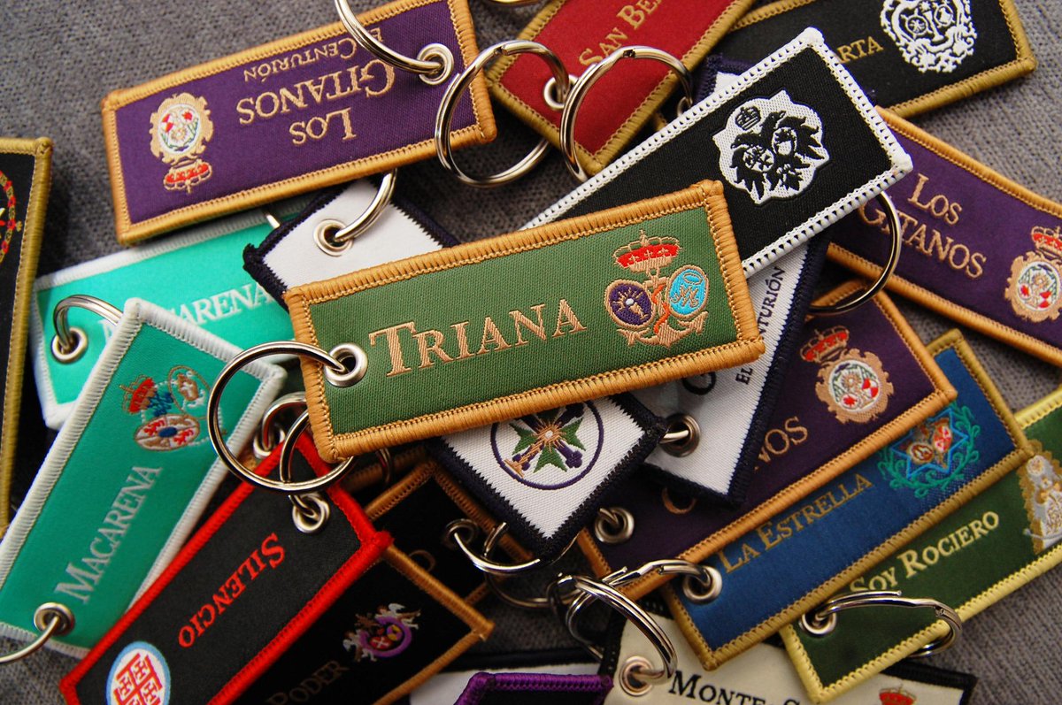 centurion_2's tweet photo. ¡¡Ya puedes personalizar los LLAVEROS BORDADOS para tu Hermandad!! contacta con nosotros @SemSantaCadiz @SSmlgyand http://t.co/12S5MhmzQv