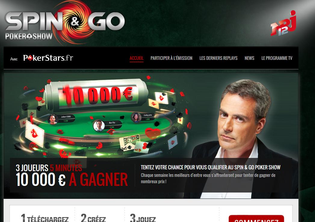 AlexisLaipsker's tweet photo. Aujourd'hui, c'est votre dernière chance de participer au Spin&amp;Go Poker Show @NRJ12lachaine http://t.co/thYRQpcbLn http://t.co/31AwkdkUCV