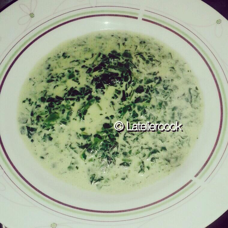 Lateliercook's tweet photo. #Cuisine #épinard #crème #dîner #léger 🌱 #Amatullah http://t.co/DgA9PitUOp