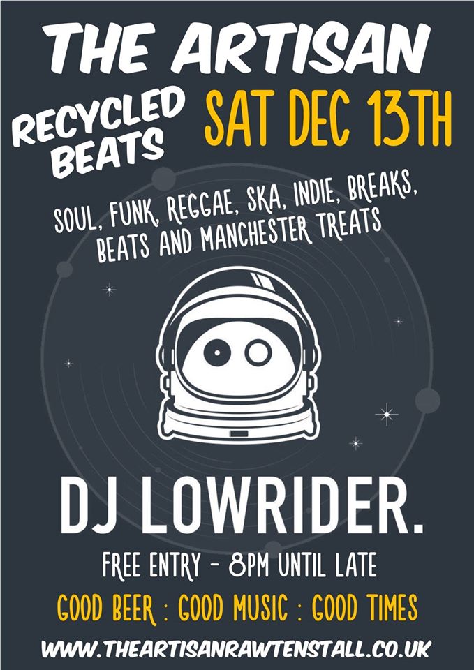 DJing this Saturday @theartisanbar
Free entry from 8pm 'til 1am 
#Rawtenstall #Rossendale
#BringYourDaningShoes