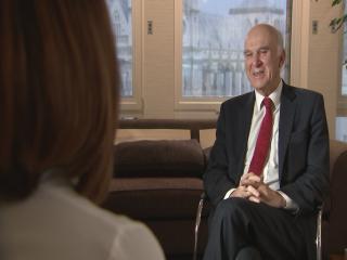 ITVTonight's tweet photo. Tonight at 7.30 @charlenewhite talks to @vincecable about what the govt is doing to improve #thediversitydeficit http://t.co/TA9qRvaavl