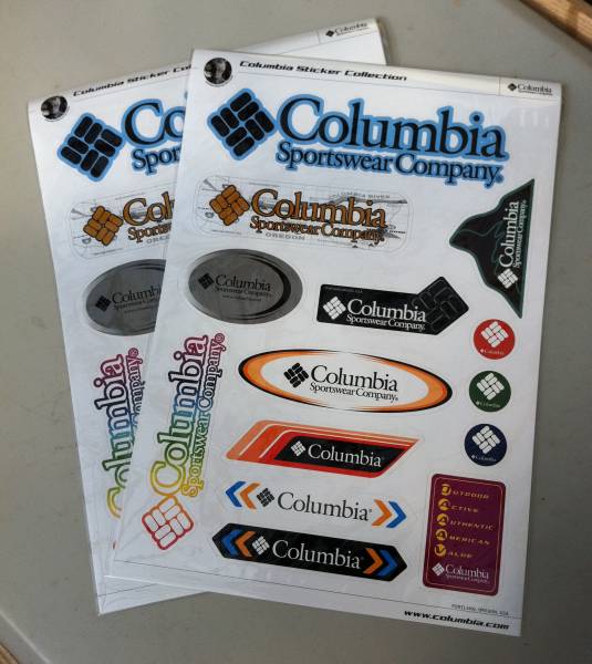 オシャレ研究家の姉御bot ヤフオク Columbia コロンビア ステッカーa4サイズ2枚セット 非売品 現在の価格0 円 現在の入札人数1人 詳しくはコチラ Http T Co 3uiqofgneu Http T Co Flc22ebggc