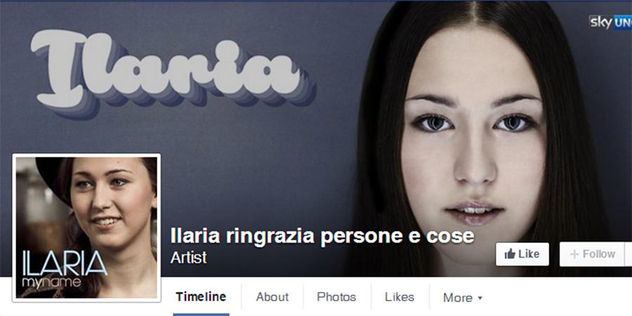 LeleAngeli's tweet photo. Pronta la nuova pagina Facebook di #Ilaria.. WOW! #memecronaca #XF8 #XF8LaFinale #XF8Live #XTRA8 @maramaionchi http://t.co/MilHirKcot