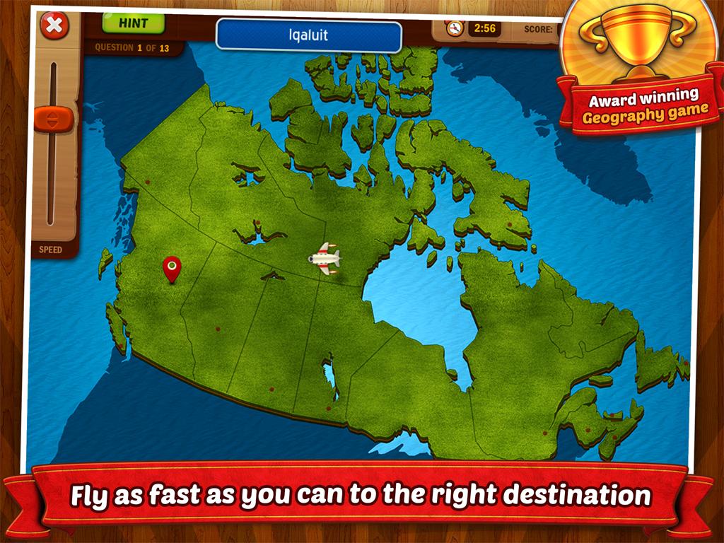 TopoMonkey's tweet image. Award winning geography app GeoFlight Canada gets big update! georiot.co/J7E #kids #app #geoflight #geography