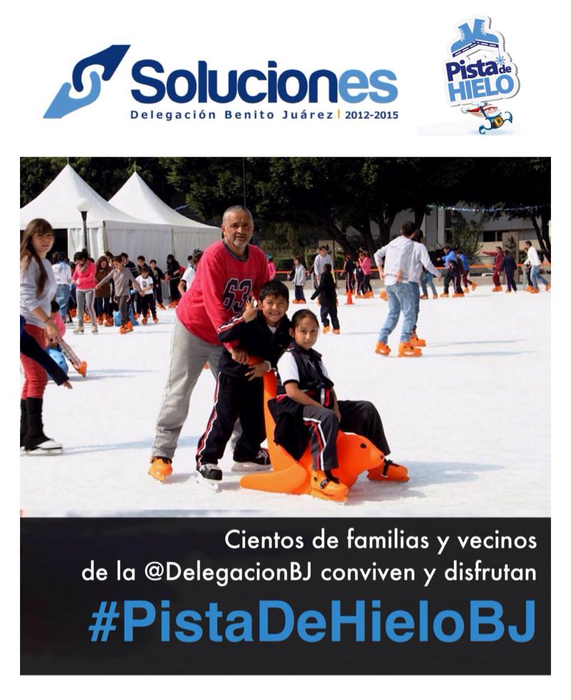 “<a href="/JorgeRoHe/">Jorge Romero Herrera</a>: Familias y vecinos de la <a href="/DelegacionBJ/">BJ</a> disfrutan de la #PistaDeHieloBJ cc <a href="/SocialBJ/">BJ Social</a> #SolucionesBJ ”