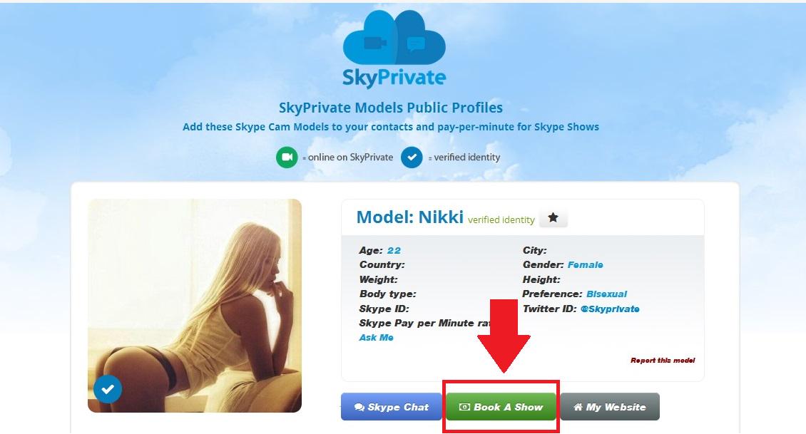 Skype id female online.