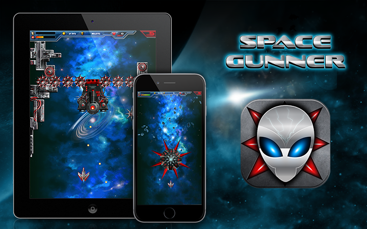 LuceroTech's tweet photo. SpaceGunner: coming to iOS AppStore on Dec 18th. http://t.co/wgLuSOdRmF