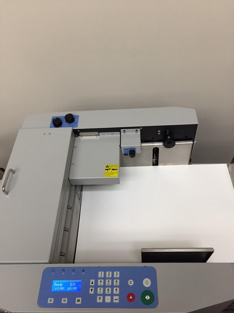 GraphicWhizard's tweet photo. The PT 335B Multi, automatic creaser with a 4" vacuum pile feeder.

See it in action! http://t.co/OVWoBmFm62 http://t.co/v8ODlmO3TK