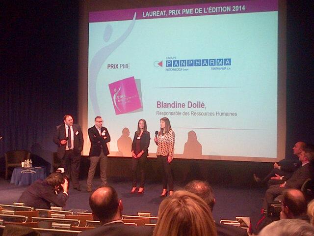 YannBaudot's tweet image. #PrixRH PME #Panpharma lauréat Prix PME 2014 avec @philippe_alix @ADP_fr
