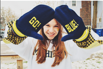 jennymillz's tweet photo. wherever you go, go blue #tailgateseason #senior #CountdownToZero #SectionZero #Contest #IworkWithCokeZero http://t.co/DALEGGdSkM