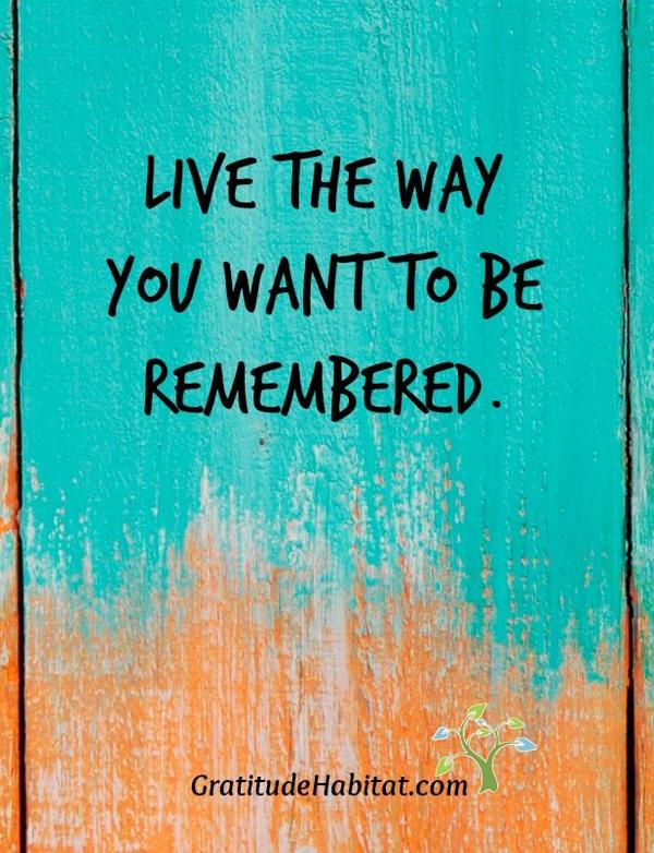 RomanJancic's tweet photo. Live the way you want to be remembered.
#quote
via @MarjiJSherman
https://t.co/oRSevlRlVf
