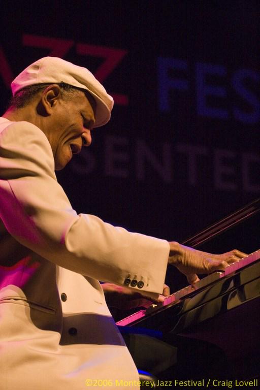 Happy Birthday today (12/11) to jazz pianist McCoy Tyner.  Shown here at in 2006. 