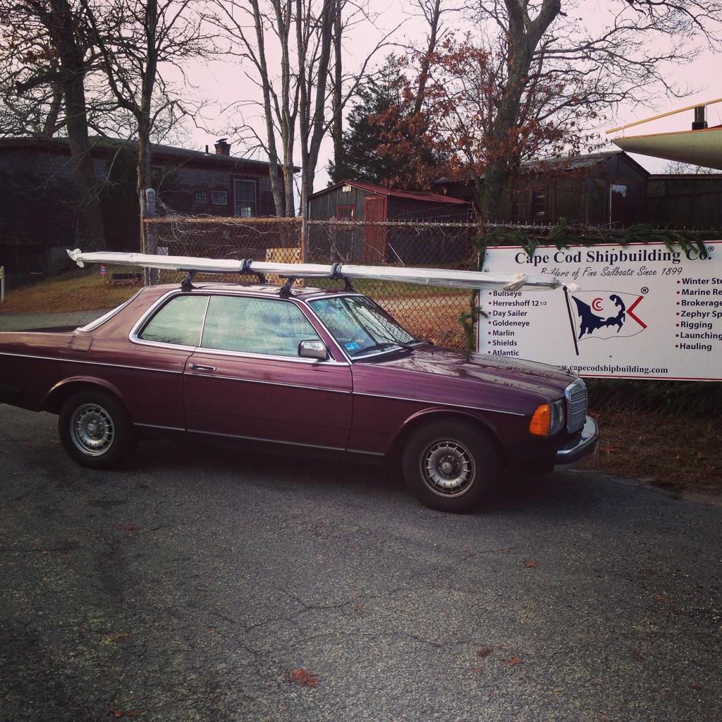 The #300cd life... Love driving 'Ron' my #w123