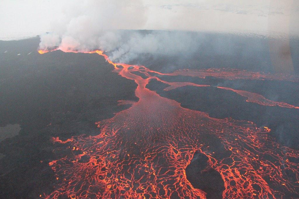 The #Holuhraun #eruption in #Iceland looks amazing
Photo by Omar Ragnarsson