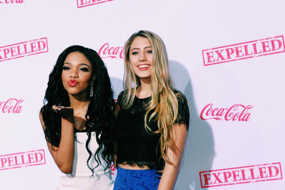 lizardidanielle's tweet photo. @LiaMarieJohnson at the @ExpelledMovie premiere last night! 😌💗 http://t.co/bJdRcMKfCi