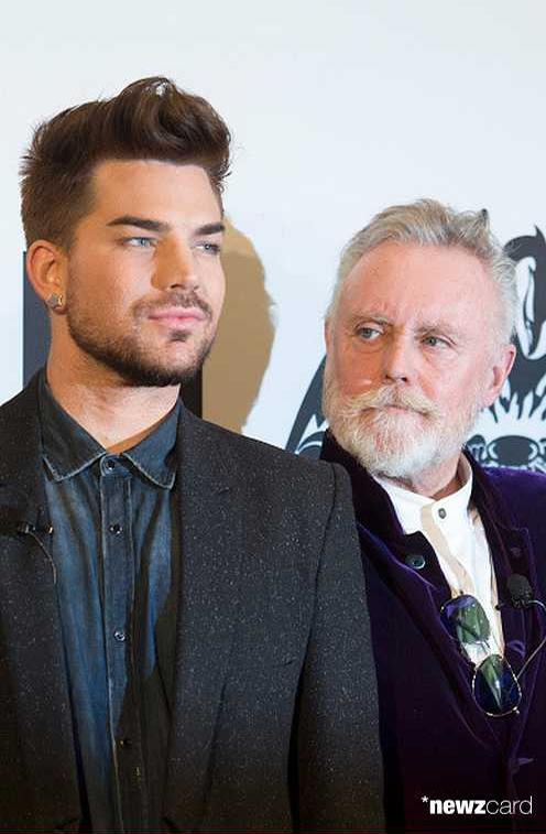 ADAM LAMBERT retweeted Barbara @barbls23  ·  21h 21 hours agoI love this photo of Adam Lambert and Roger Taylor at Germany Press Conference!!! #celebritynews #queenandadamlambert 