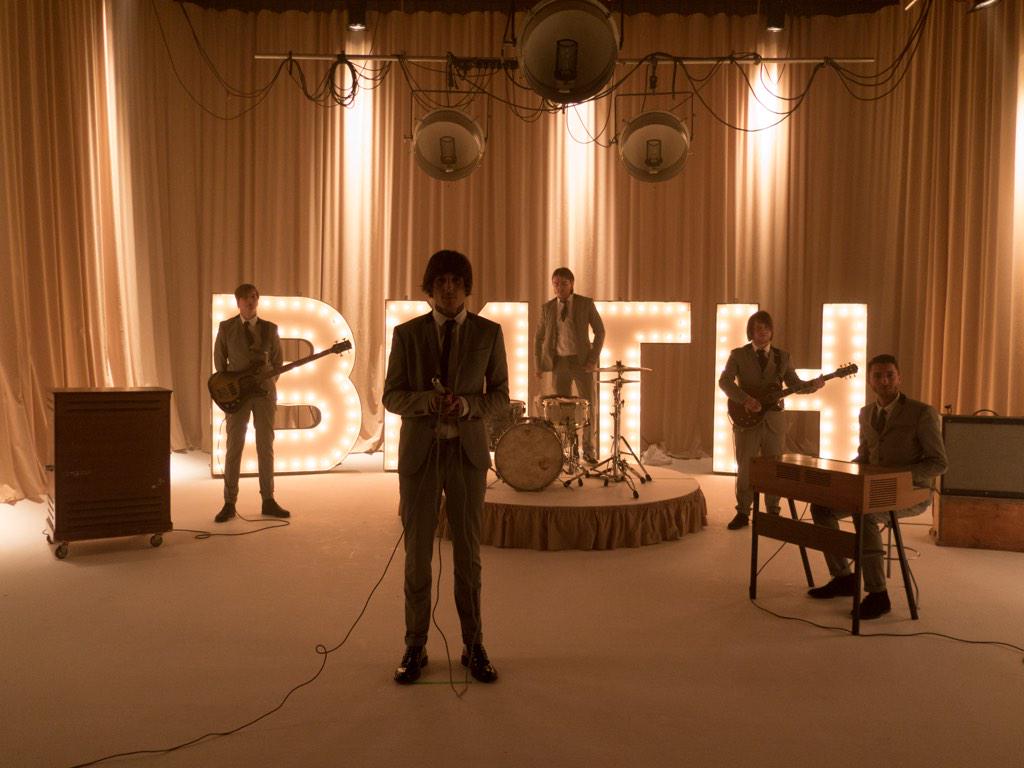 bmthofficial's tweet photo. Drown is battling it out with X-Factor and Ed Sheeran for a place in the UK chart this weekend 😂 download it now!!! http://t.co/dZf9n9mFTM