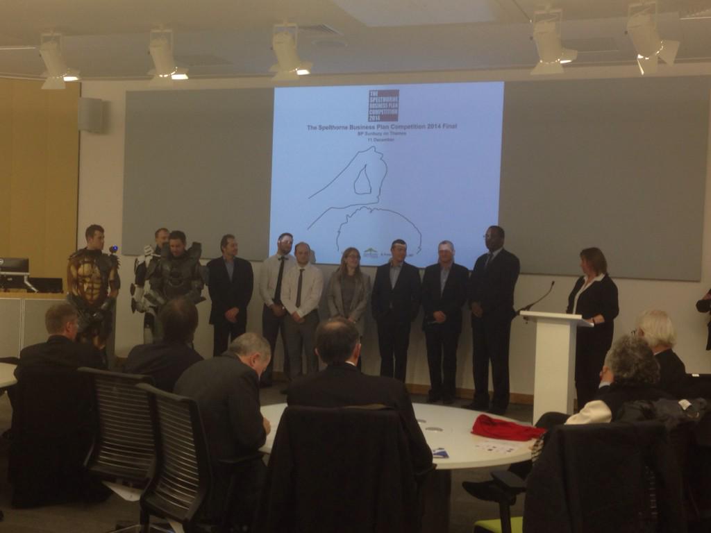 sbf_spelthorne's tweet photo. Almost time for @SabineLohmann to announce the winner! http://t.co/ecMd8QipIF