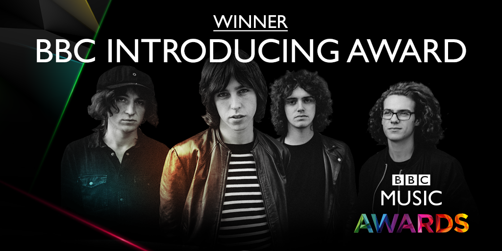 BBCSounds's tweet photo. And the @bbcintroducing award goes to the incredible @thebottlemen. Congratulations lads! #BBCMusicAwards http://t.co/kV2ycYhfsZ