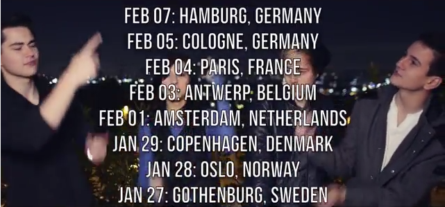 DigitalTourBus's tweet photo. NEWS @BeforeYouExit and @TheRealGrimmie announce a UK/European co-headline tour. Details at http://t.co/UJz2cMj6ha http://t.co/V6vHbgJofJ