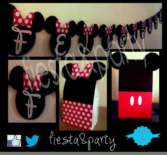 Fiestaandparty's tweet photo. Fiesta con el tema de Minnie y Mickey Mouse ... Hermosoo !! http://t.co/mq0PeUCqrX
