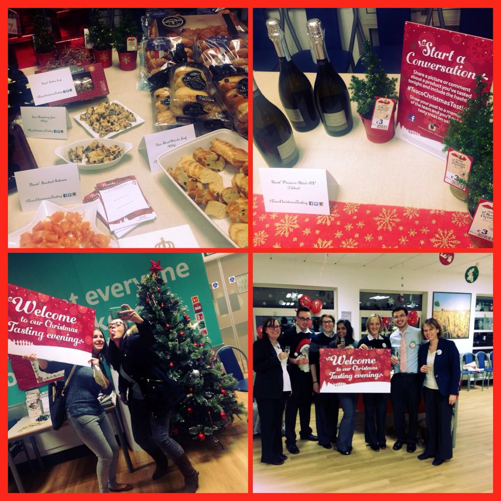 #TescoChristmasTastings what a fantastic evening full of amazing customers thank you! <a href="/richard_bkr/">Richard Baker</a> <a href="/chrisphillips27/">chris phillips</a>