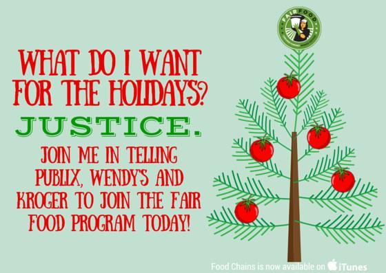 I saw <a href="/FoodChainsFilm/">Food Chains</a> &amp; all I want for the holidays is #FairFood! <a href="/Publix/">Publix</a> <a href="/Wendys/">Wendy’s</a> <a href="/Kroger/">Kroger</a> bit.ly/1qBM7Zl