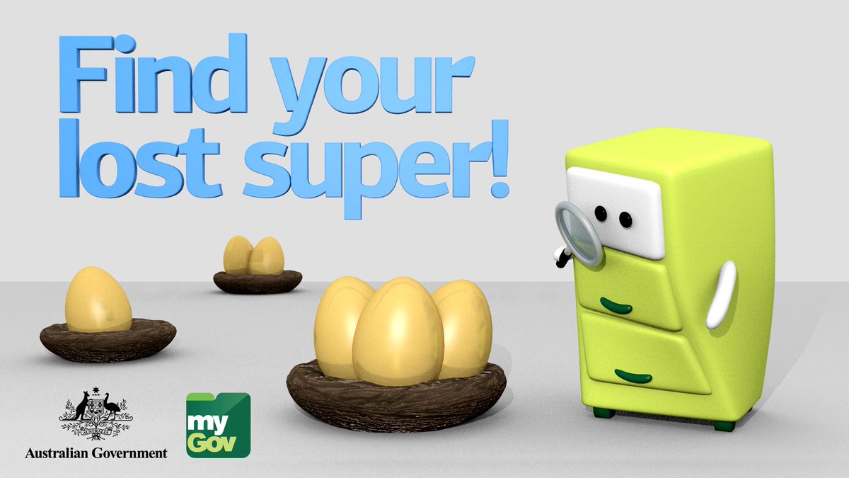 myGovau's tweet image. Want to find your lost super before the year's out? With a #myGovau account u can! Link it to the @ato_gov_au today!