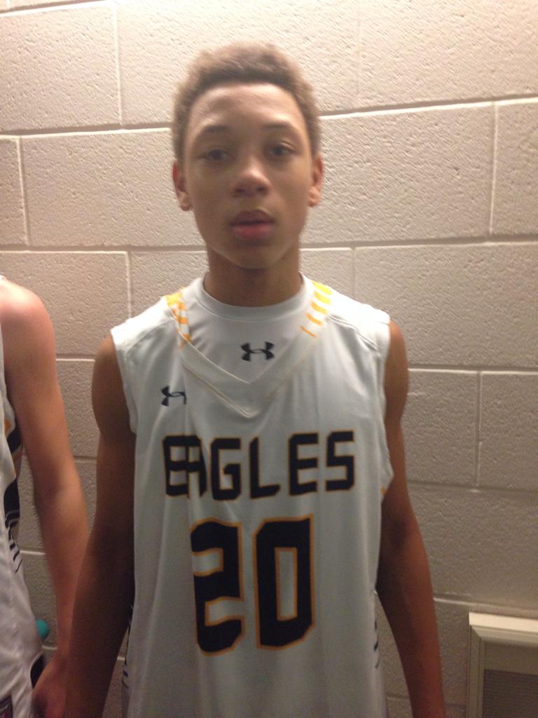 Northwood Temple 2019 SG Josh Nickleberry is special. Finished with 17 Points,has a very smooth game and can shoot it