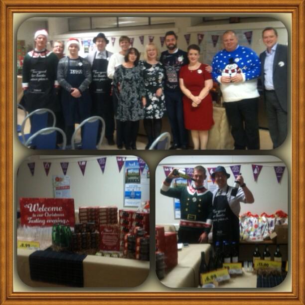 Enjoying our 1st Taster evening in Bridgend looking forward to tomorrows <a href="/huwc68/">HC</a> @Lynn__Young <a href="/TescostaffUK/">One Team</a>