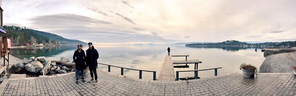 StandUPMTE's tweet photo. @denitiaandsene headed 2 @CaseysWhitefish  if we can ever pull dem away from the beauty of flathead! See ya tonite 10 http://t.co/C5WSbOYmvF