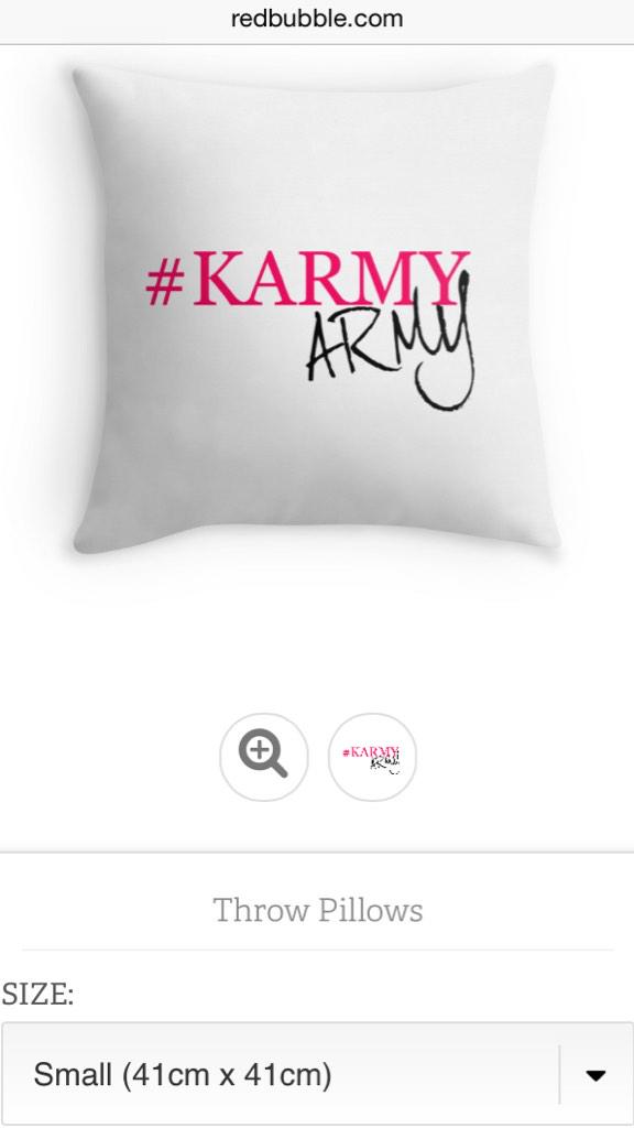 mxrethanthat's tweet image. What one should I get ?! I might get 2 but I don&apos;t know?! #karmyArmy #pillows