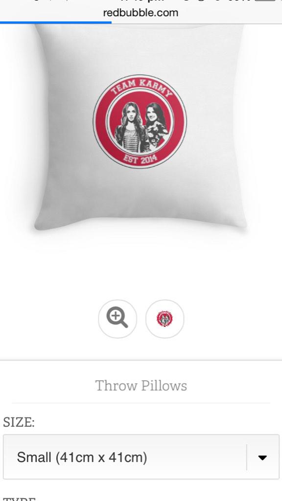 mxrethanthat's tweet image. What one should I get ?! I might get 2 but I don&apos;t know?! #karmyArmy #pillows