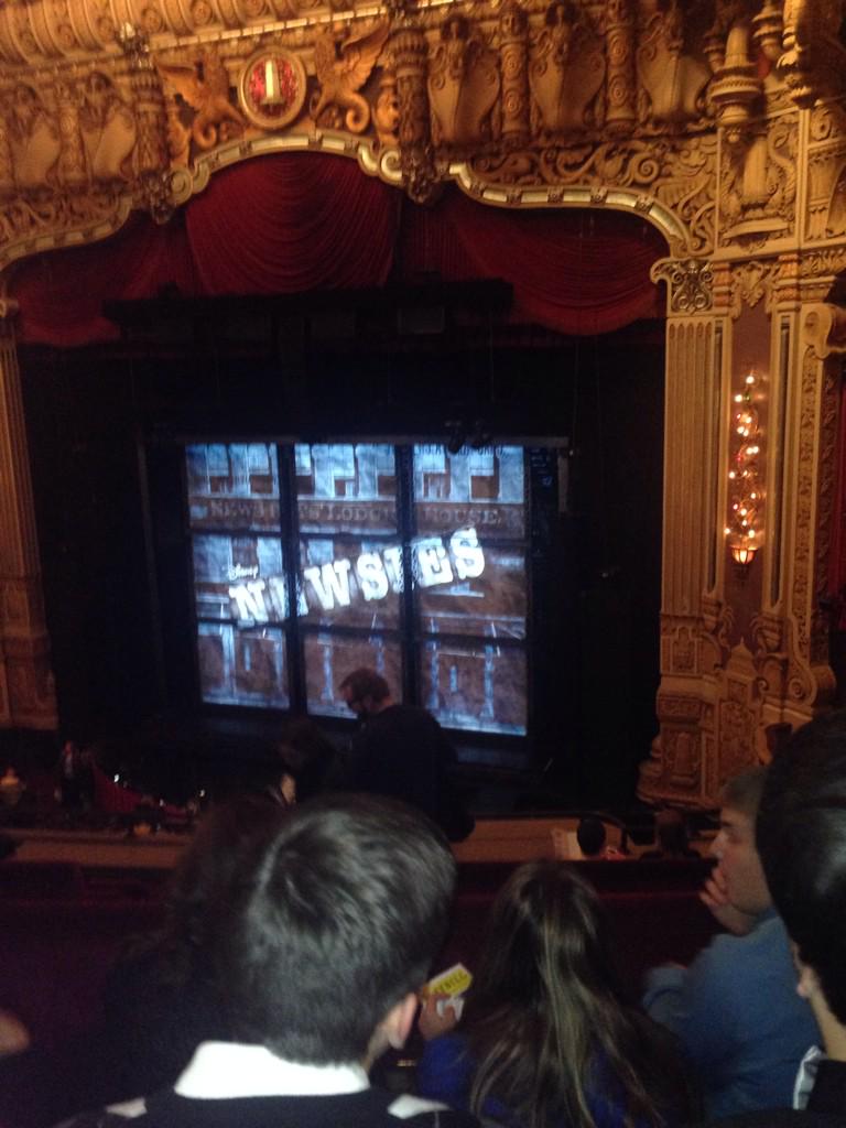 BeckJackie's tweet photo. Take me back!! 😢 💙 #seizethemagic #newsies http://t.co/1zAebskxLU