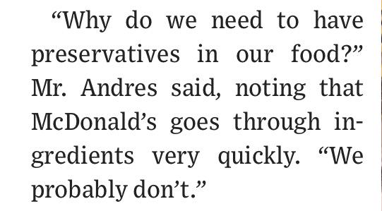 MarkGraban's tweet photo. Great question from a McDonald's exec. The way it's always been done isn't always right. http://t.co/N7ImsM7xPH